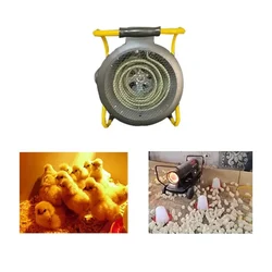 5kW Electric Poultry Brooder for 2500 birds - Area Coverage 388 m3/hour